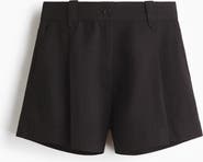 H&M Pleat-front Shorts