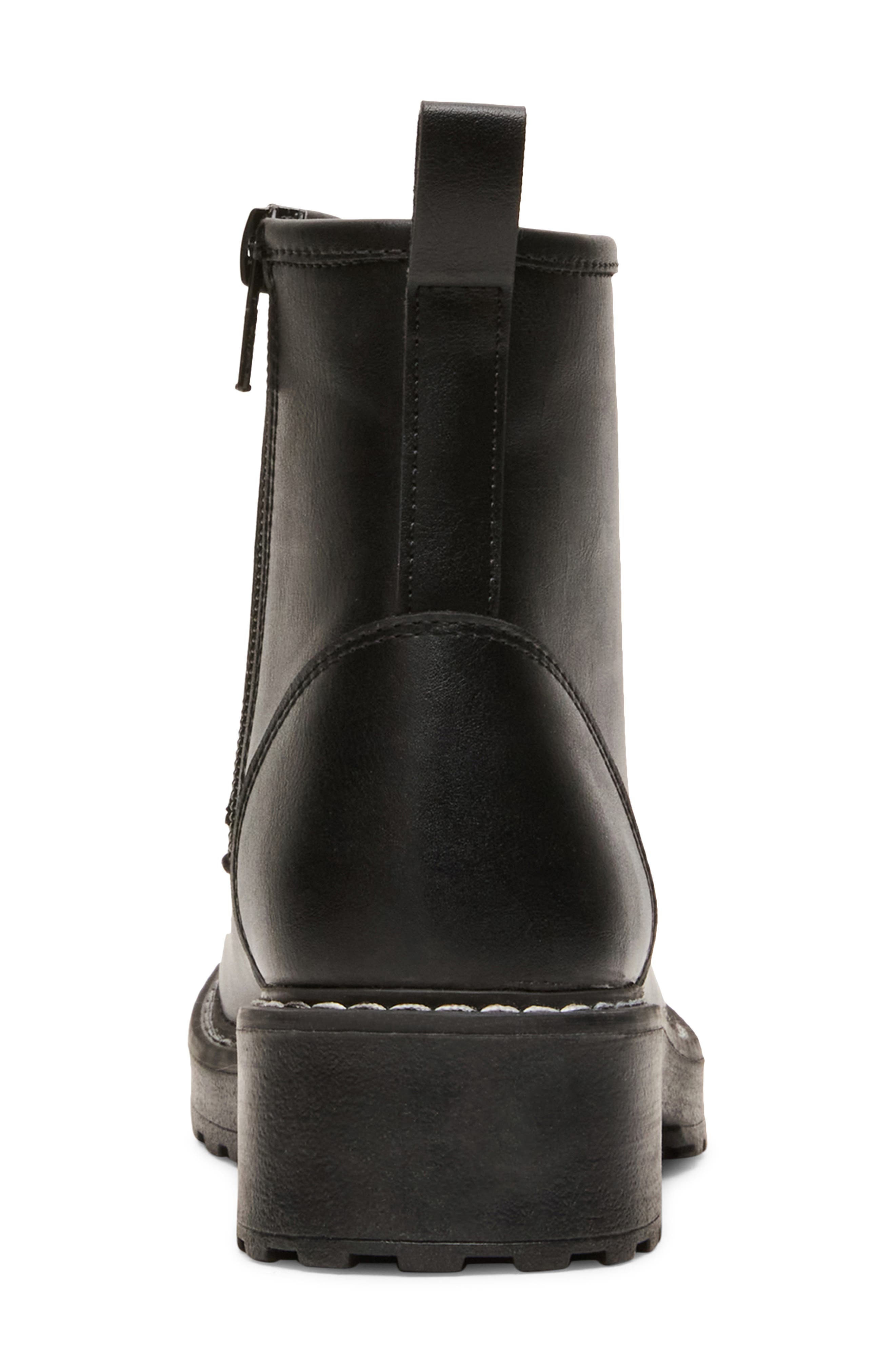 Steve Madden Kids' Jwriley Lace-Up Bootie, Alternate, color, Black