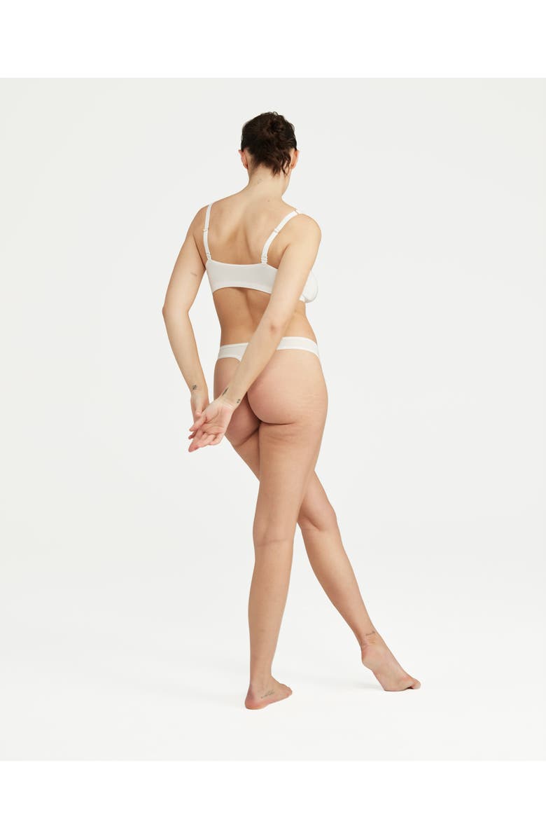 Nudea The Stretch Scoop Neck Bralette, Alternate, color, White