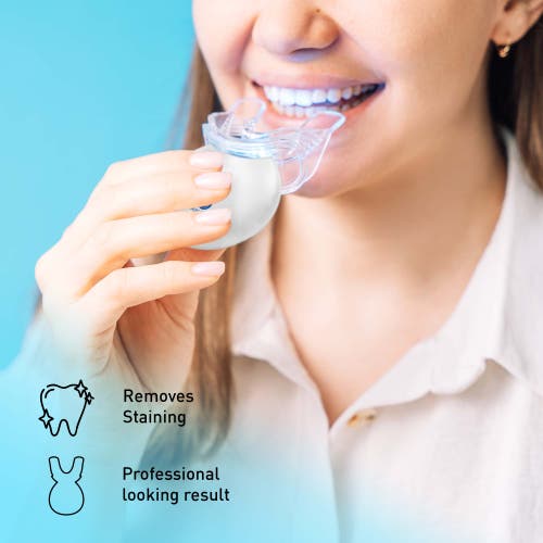 Pursonic Advanced Led Teeth Whitening Solution With Additional Syringes In White
