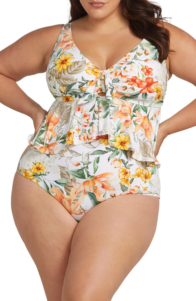 Artesands La Dolce Vita Chagall One-Piece Swimsuit, Main, color, 