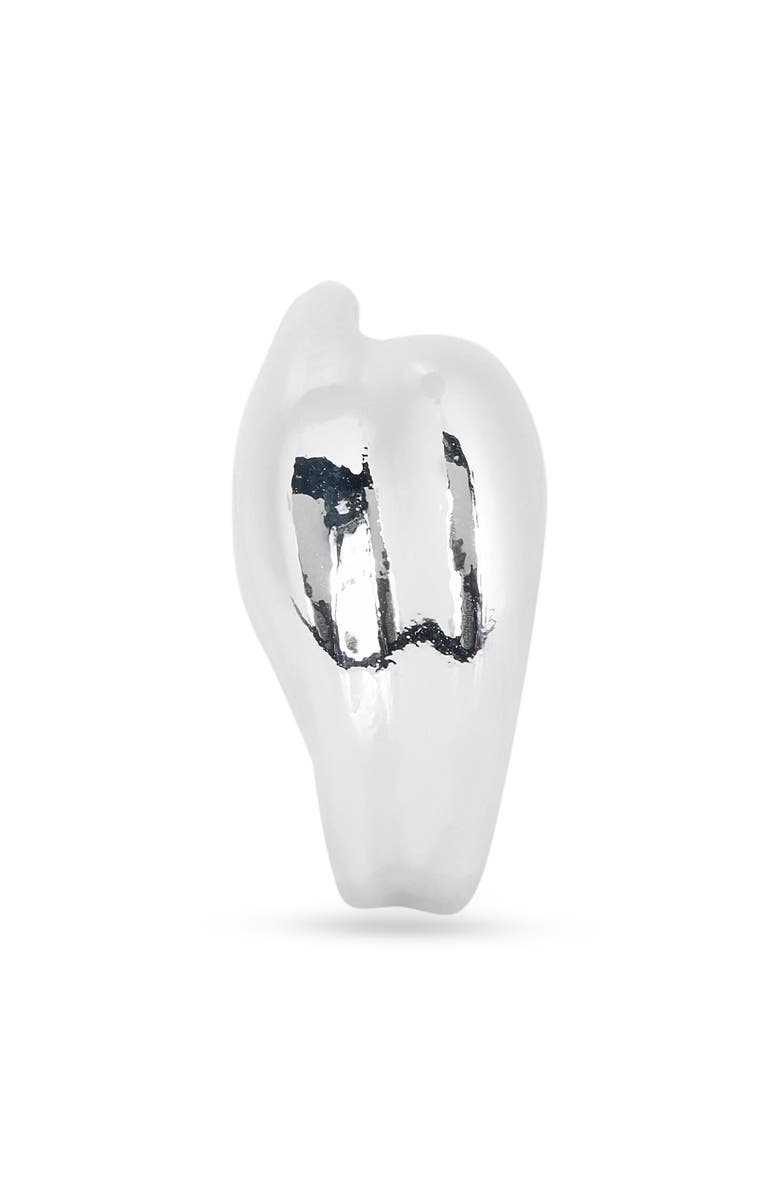 Leith Ridged Ring, Alternate, color, Silver