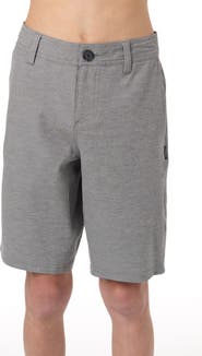 O'Neill Kids' Reserve Light Check Water Repellent Shorts