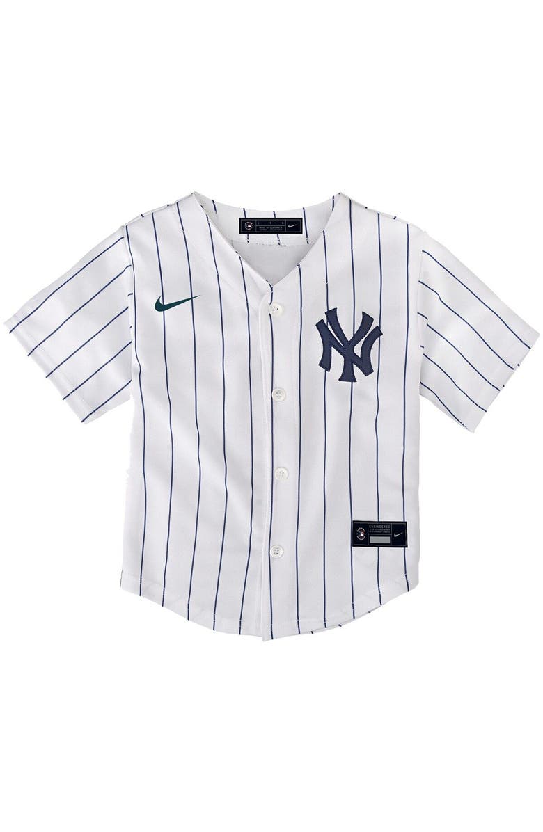 Nike Toddler Nike White New York Yankees Replica Team Jersey, Alternate, color, 