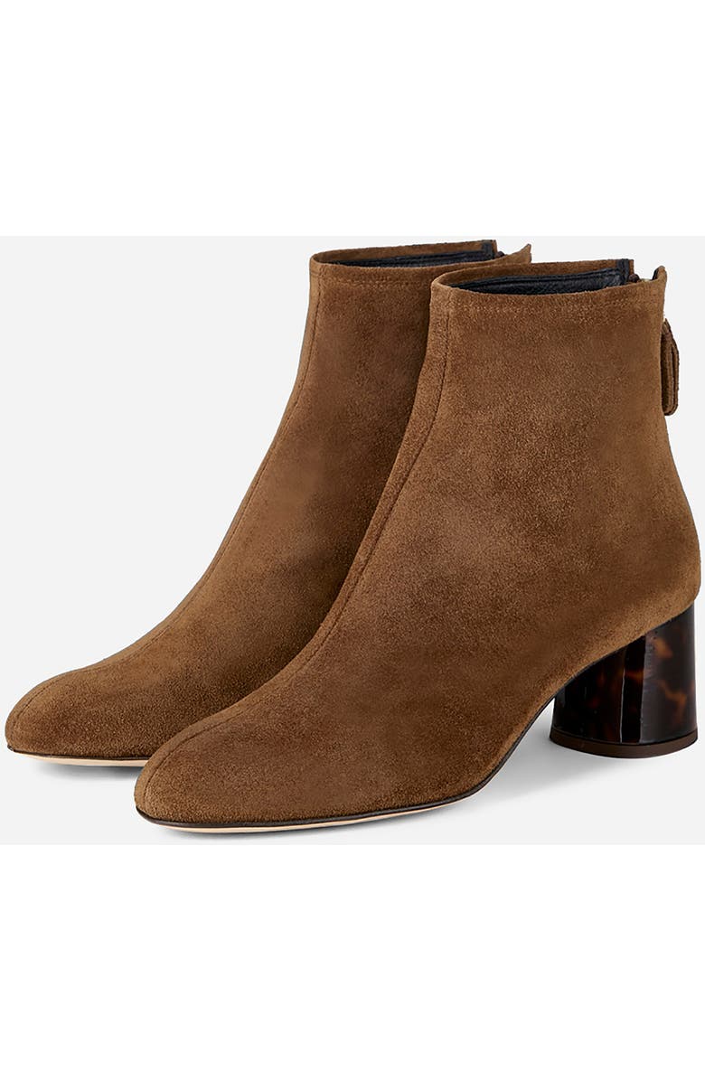 AGL Veta Precious Ankle Boot with Heel, Main, color, Cognac