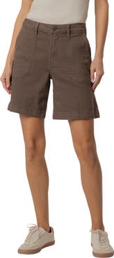 KUT from the Kloth Hailey High Waist Denim Bermuda Shorts