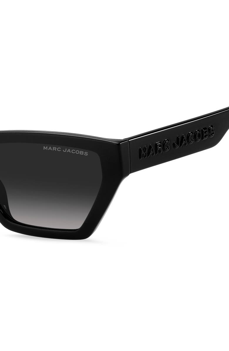 Marc Jacobs 55mm Gradient Cat Eye Sunglasses, Alternate, color, 