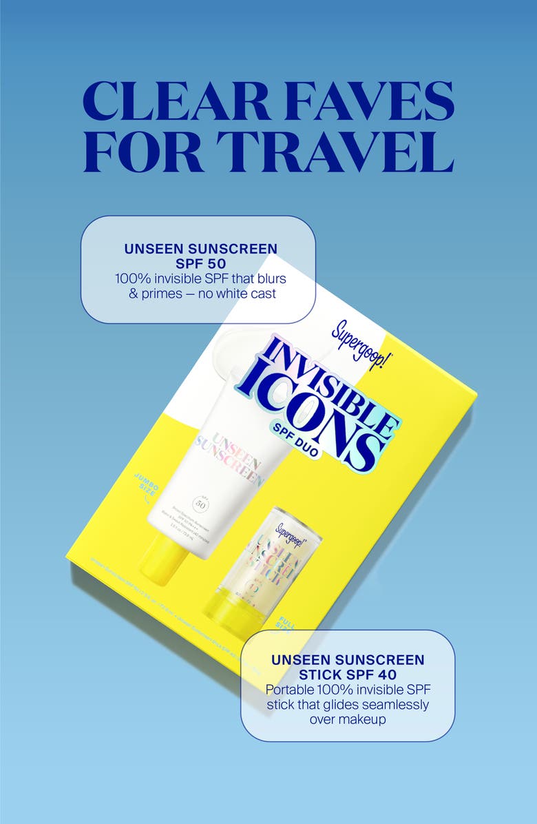 Invisible Icons SPF Set $80 Value