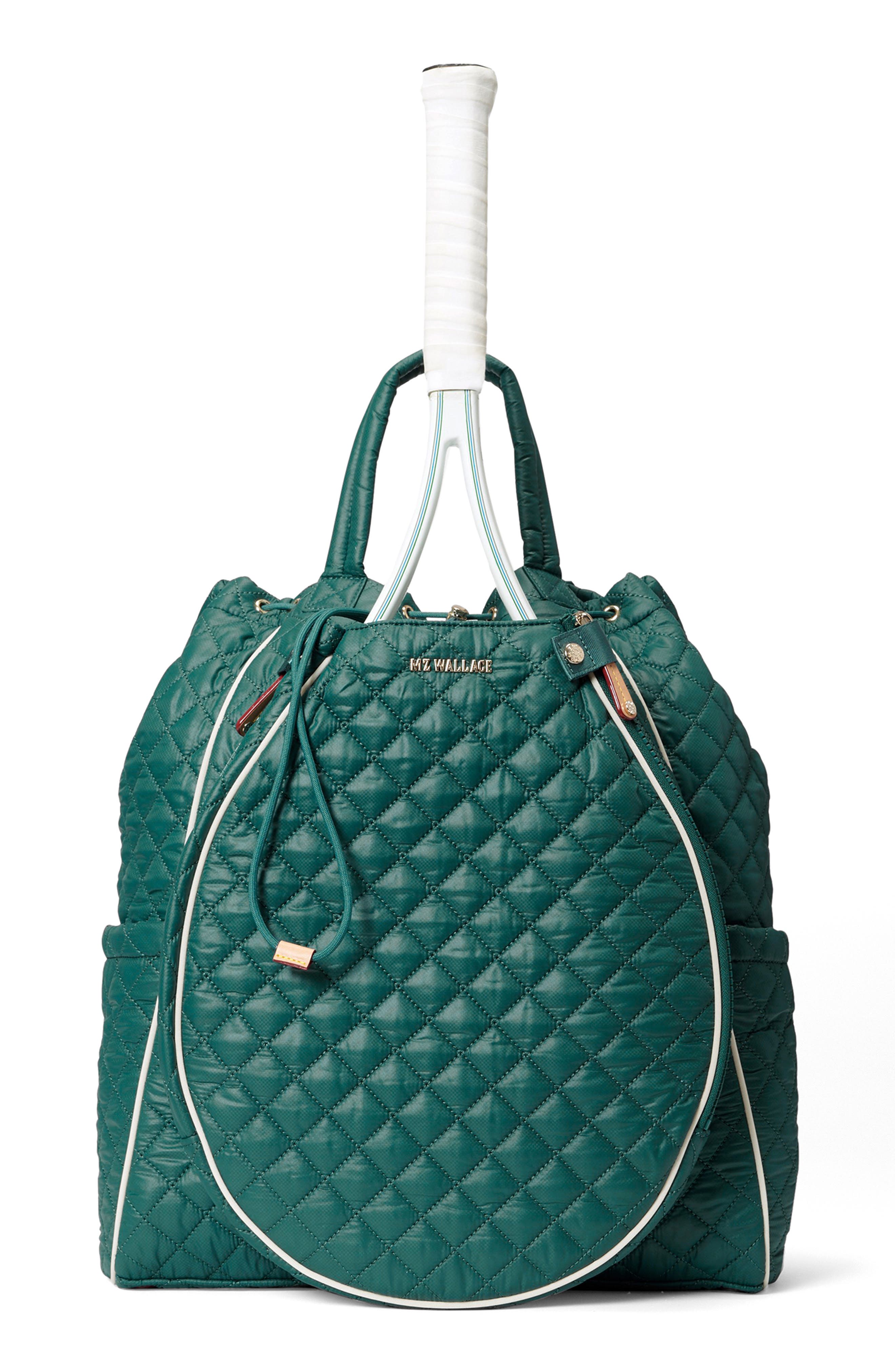 MZ Wallace Doubles Convertible Quilted Tennis Backpack, Main, color, 