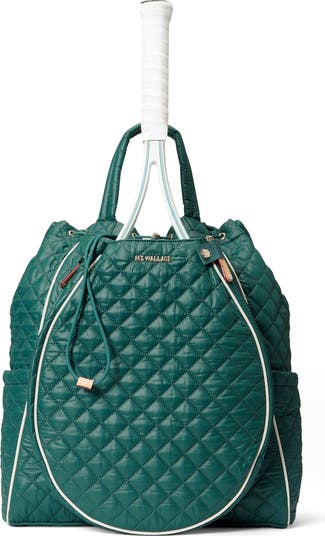 MZ Wallace Doubles Convertible Quilted Tennis Backpack  display picture 3