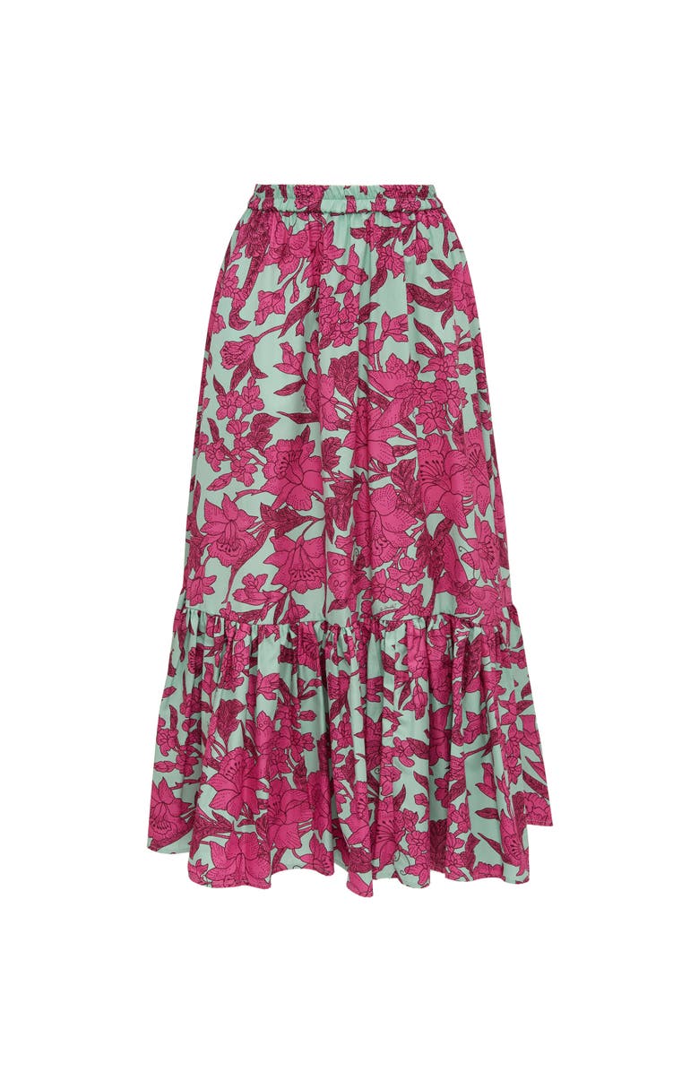 La DoubleJ Sunset Skirt, Alternate, color, Lilium Purple