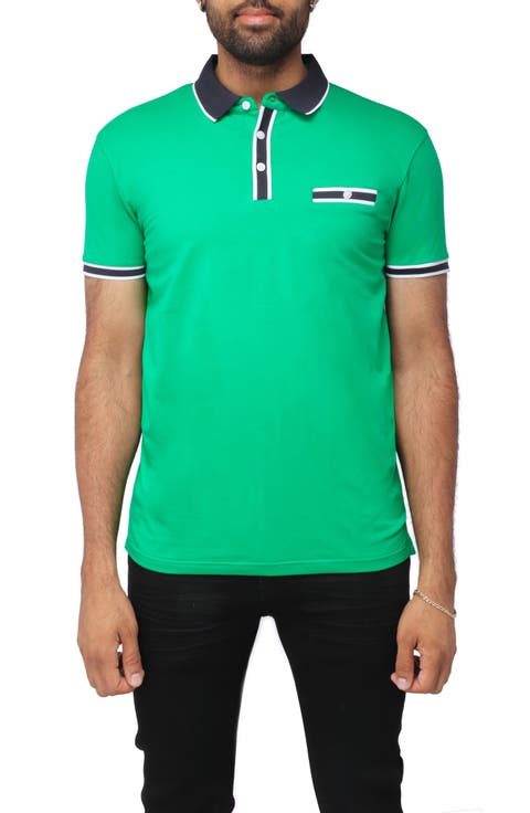 Pipe Trim Short Sleeve Polo