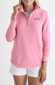 vineyard vines Dreamcloth Relaxed Half Zip Sweatshirt