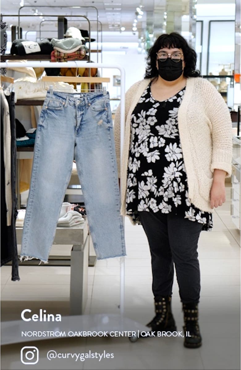 Jaxx High Waist Straight Leg Jeans, sales video thumbnail