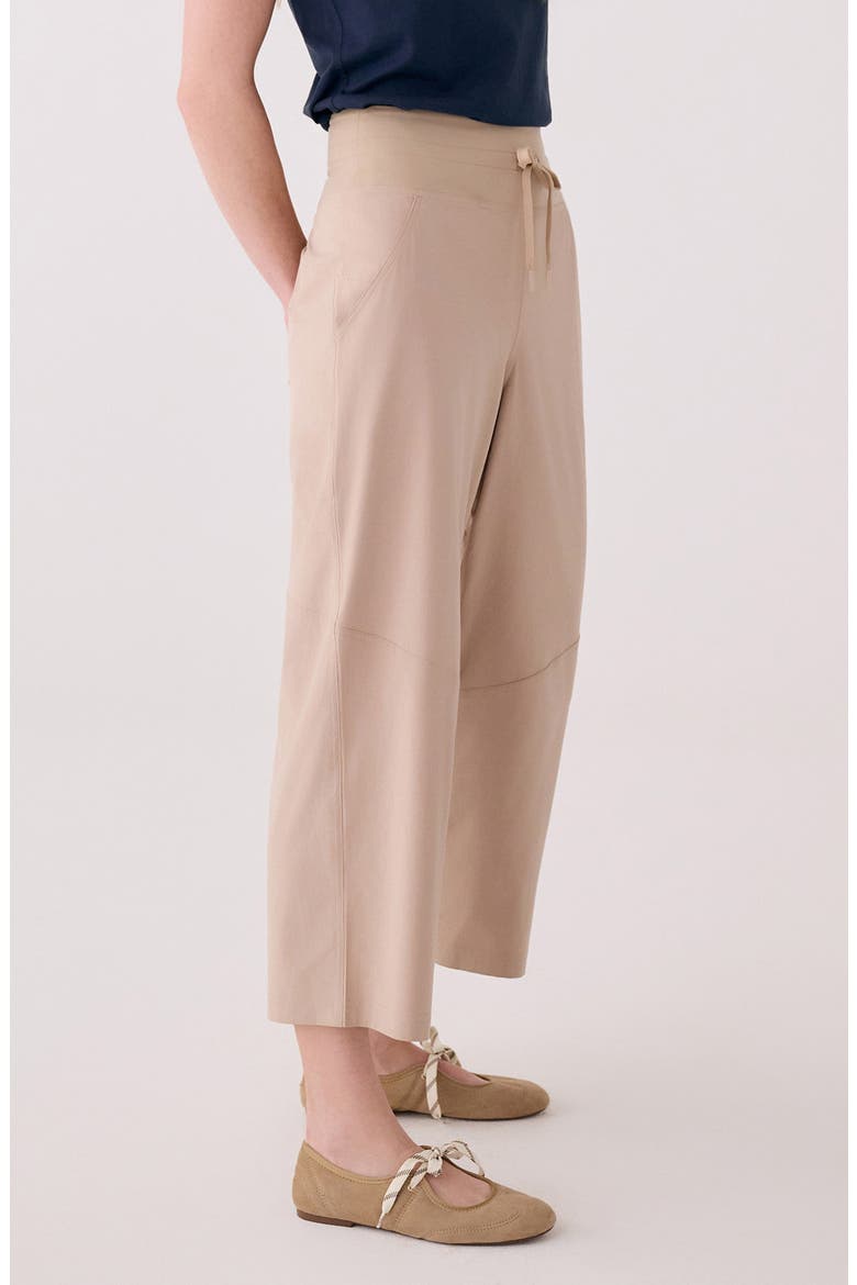 Soft Crop Cargo Pants, Alternate, color, SANDSHELL