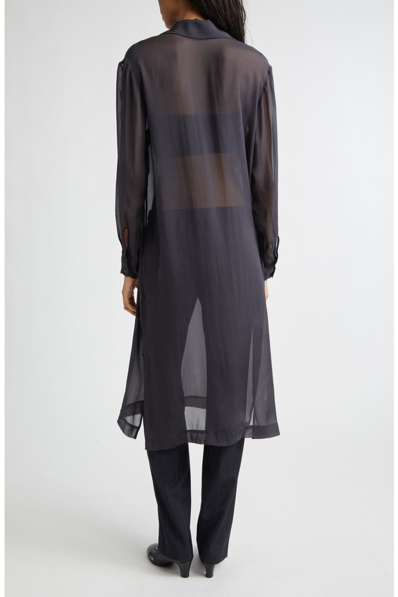 Sabre Silk Tunic Top, Alternate, color, GREY