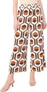 Halogen® Geo Print Wide Leg Pants