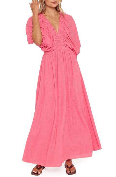 Gianna Puff Sleeve Maxi Dress