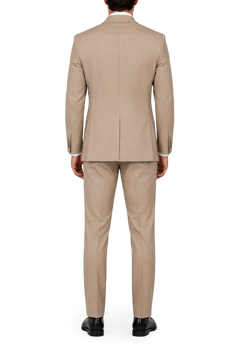 Giorgio Modern Fit Wool Suit, Alternate, color, BEIGE
