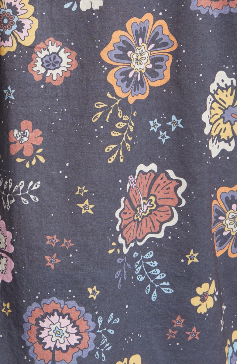 Marine Layer Men's Floral Print Short Sleeve Button-Up Shirt, Alternate, color, 