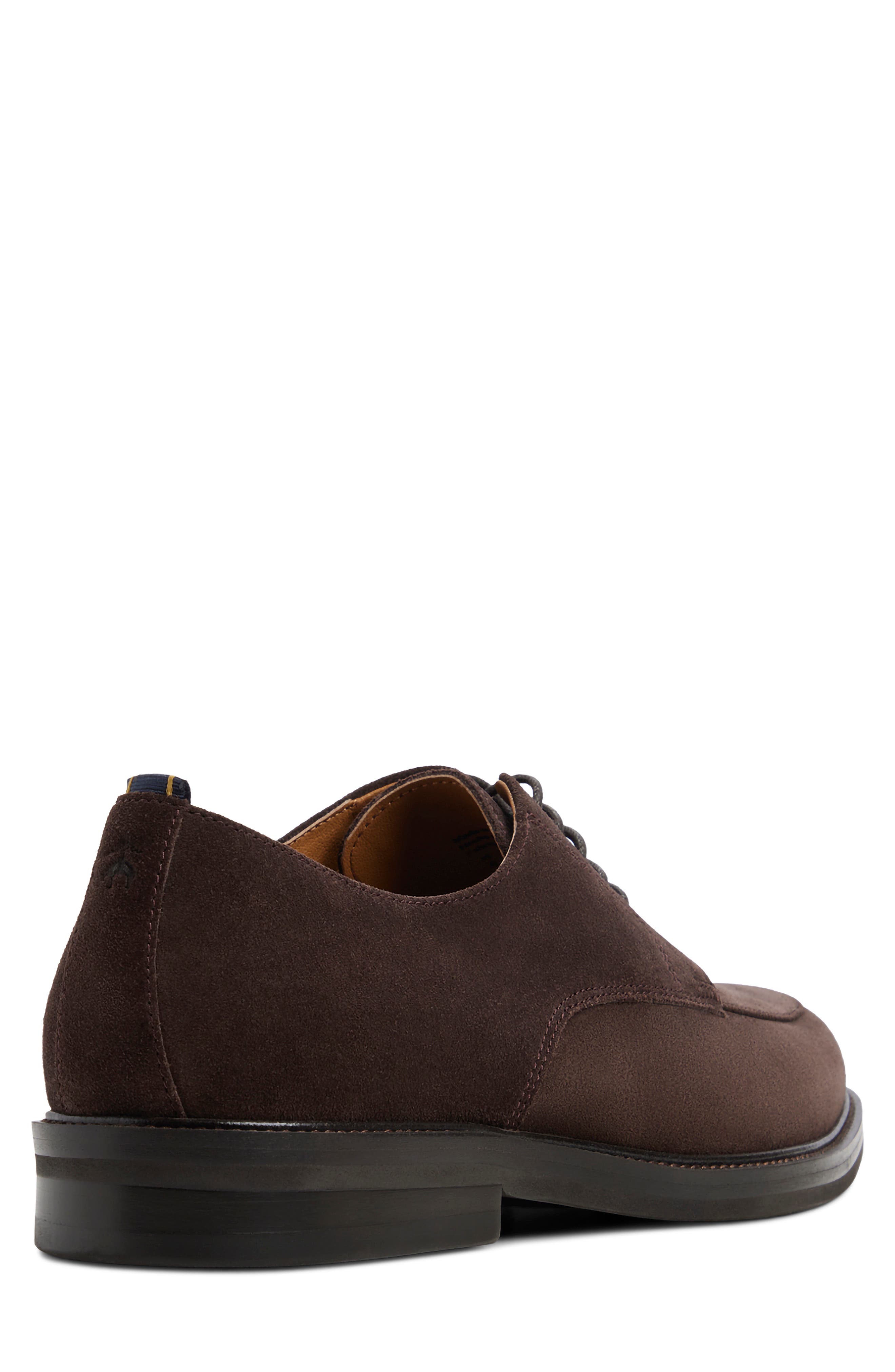 Belford Leather Derby, Alternate, color, DARK BROWN