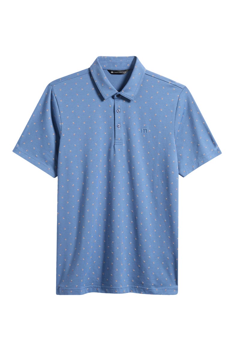 Neat Jersey Polo, Alternate, color, BLUE HORIZON