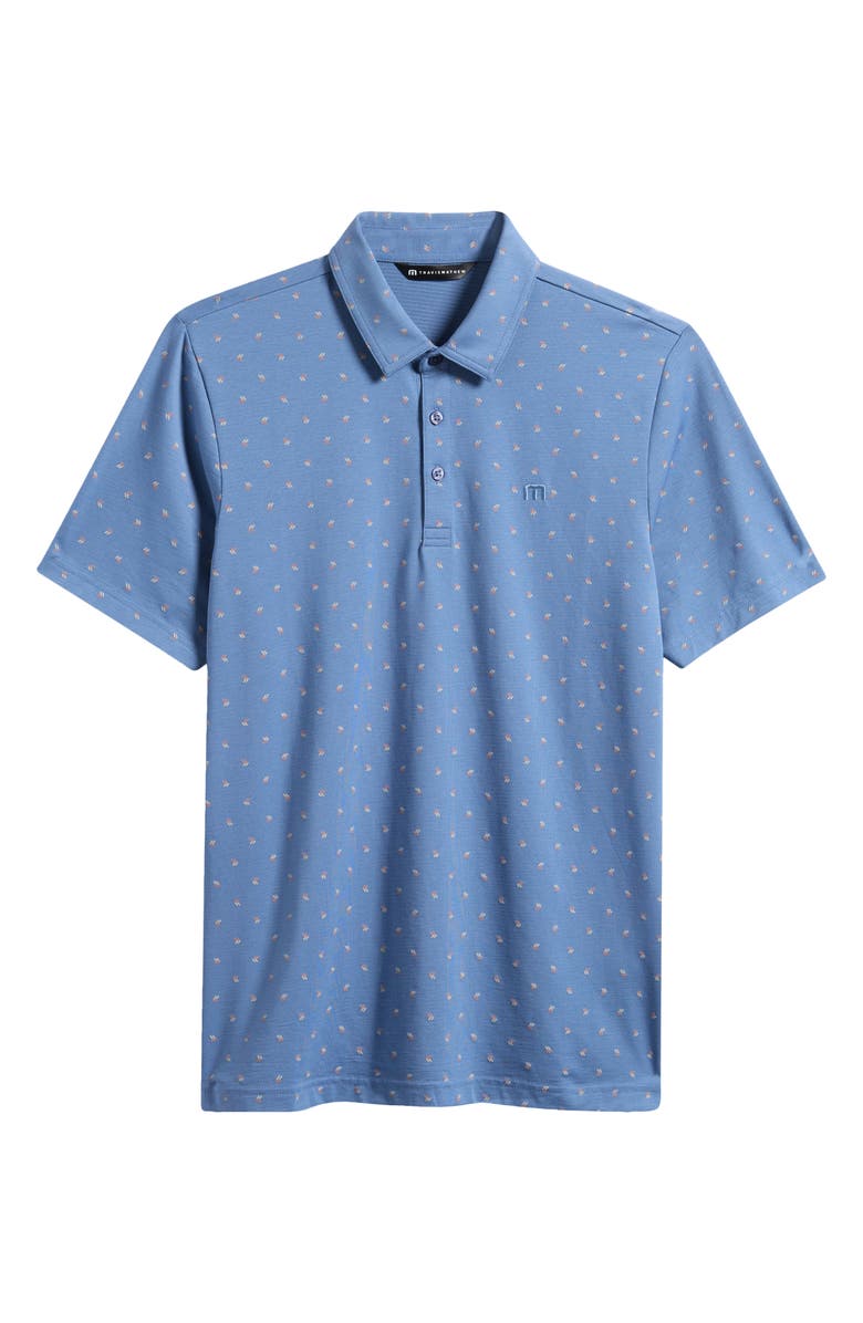 TravisMathew Neat Jersey Polo, Alternate, color, Blue Horizon