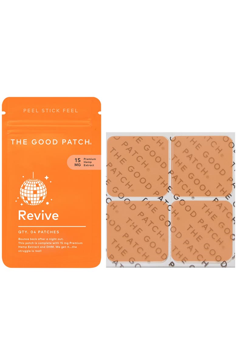 The Good Patch Revive Wellness Patch, Main, color, NO COLOR