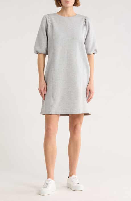 Melrose and Market Puff Sleeve Knit Dress