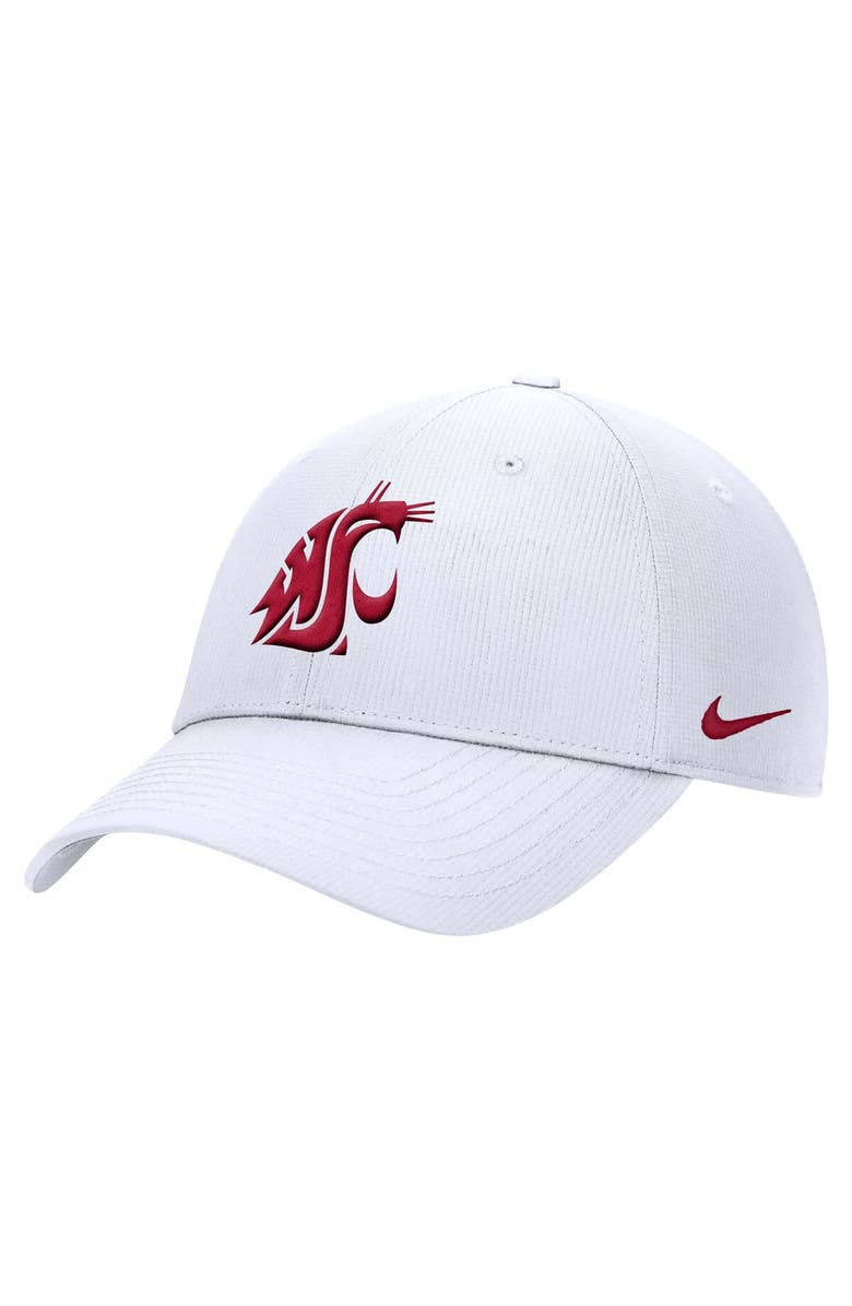 Nike Men's Nike  White Washington State Cougars 2025 On-Field Club Performance Adjustable Hat, Main, color, White