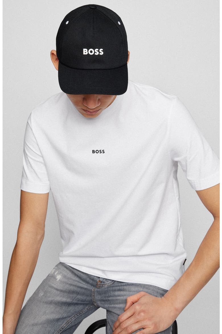 Fresco Cotton Baseball Cap, Alternate, color, BLACK