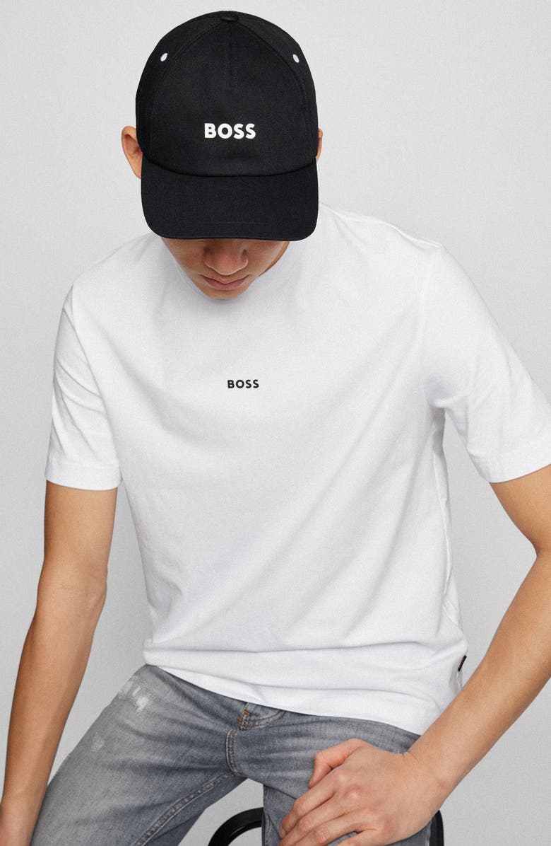 BOSS Fresco Cotton Baseball Cap, Alternate, color, 
