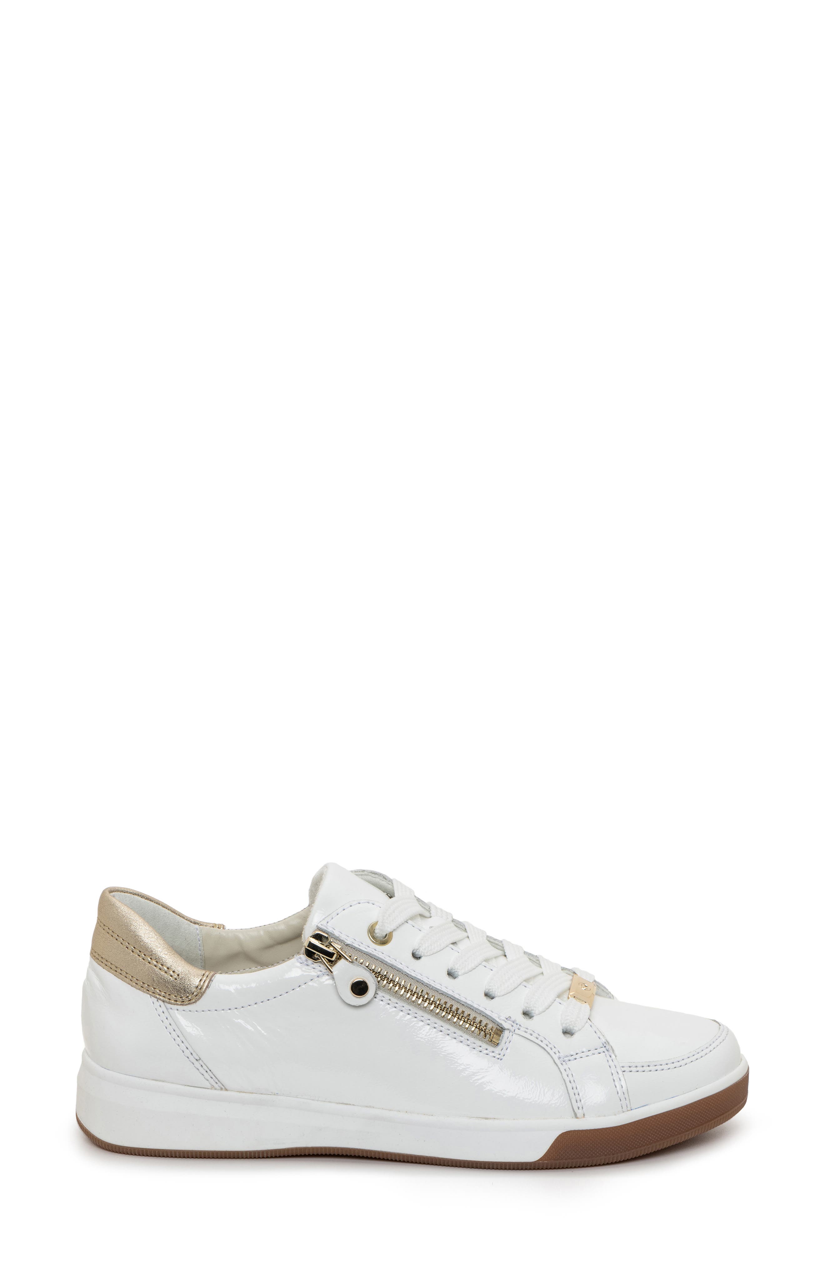 Rei Low Sneaker, Alternate, color, WHITE/ PLATINO ACCENTS