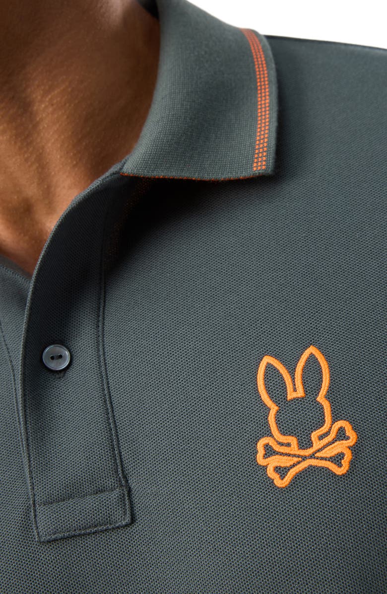 Psycho Bunny Stanwood Pima Cotton Piqué Polo, Alternate, color, 