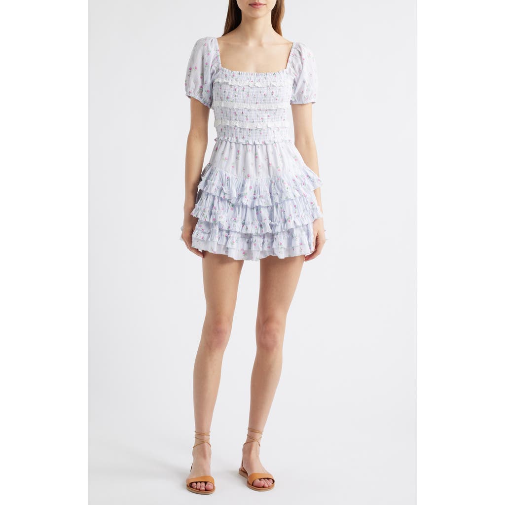 Loveshackfancy Fellows Ruffle Minidress