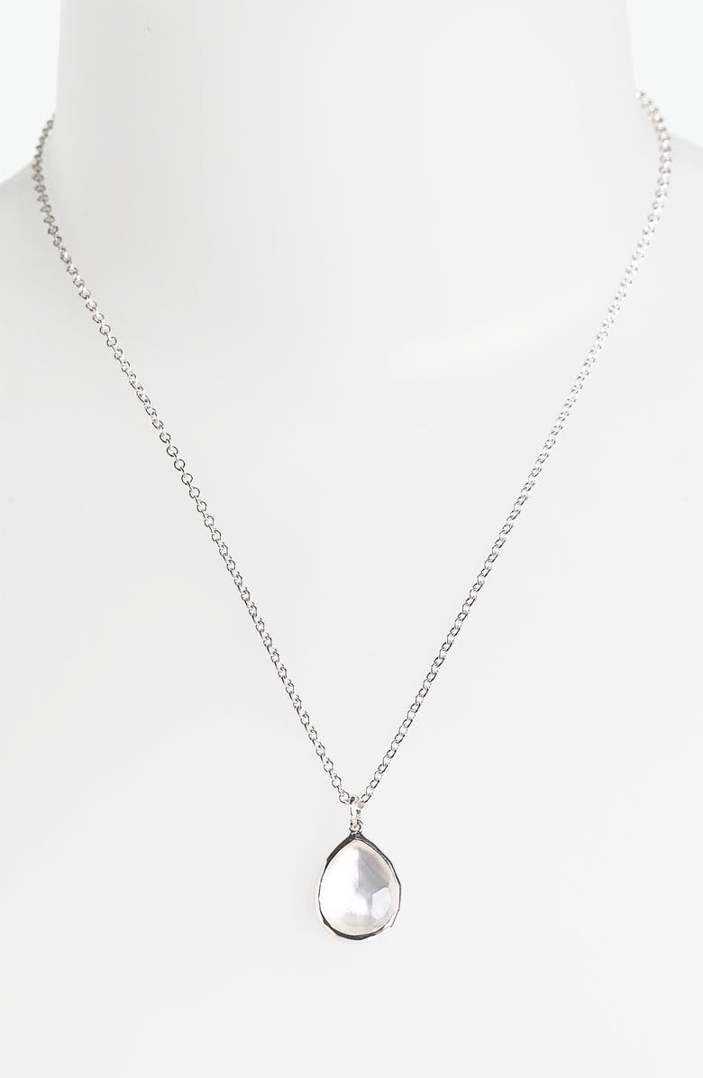 Ippolita Rock Candy<sup>®</sup> Mini Teardrop Pendant Necklace, Alternate, color,