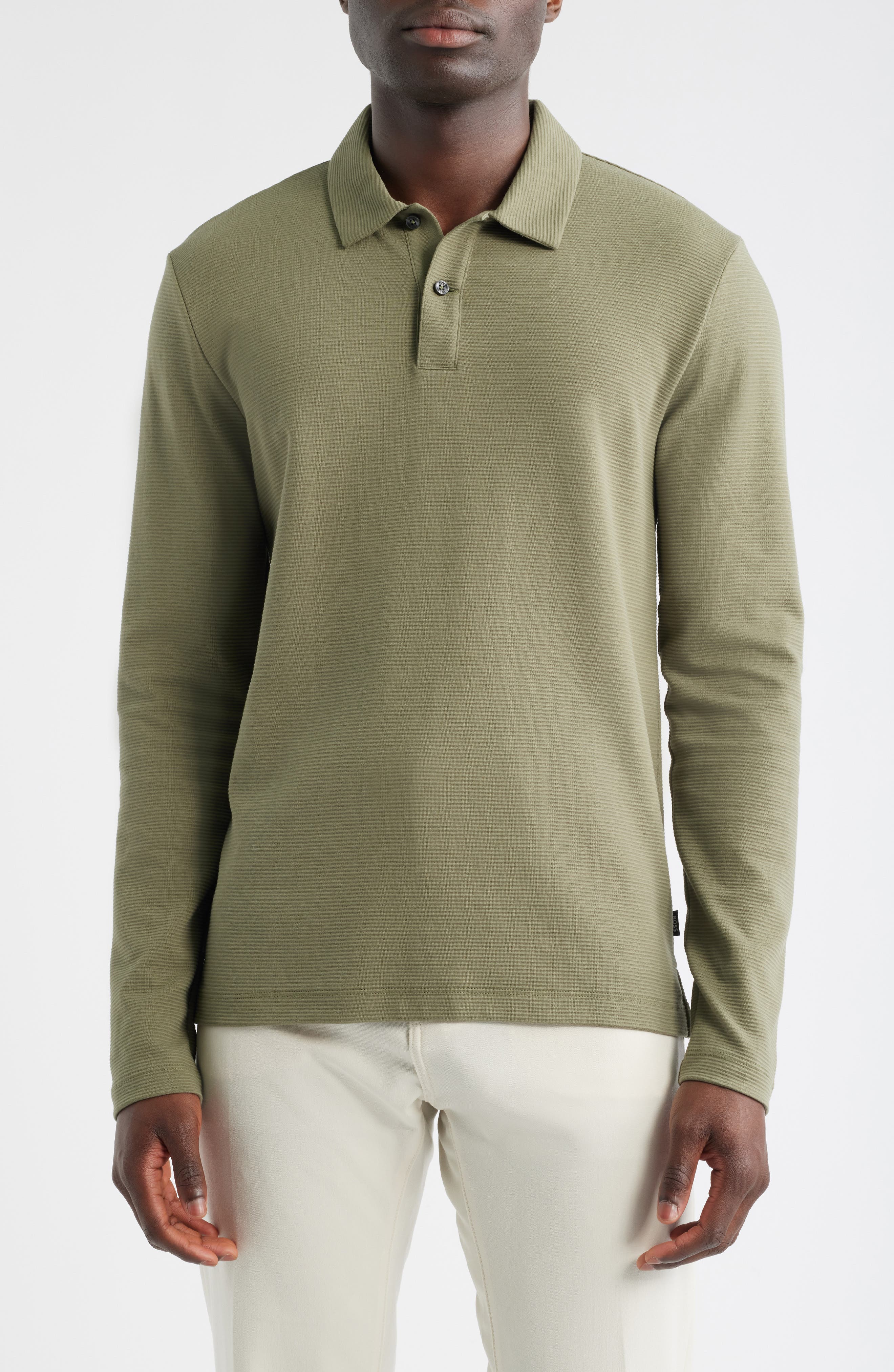 Pleins Long Sleeve Polo