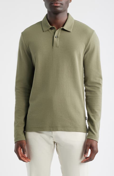 Pleins Long Sleeve Polo