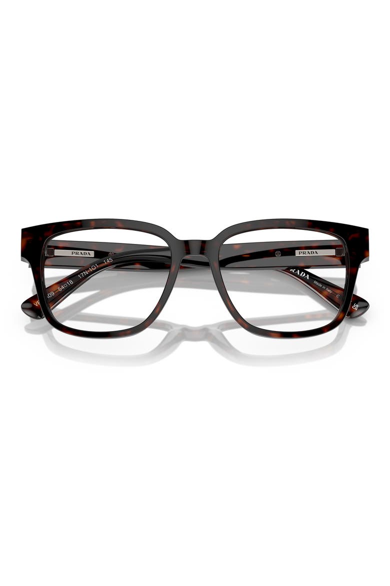 54mm Pillow Optical Glasses, Alternate, color, CLEAR