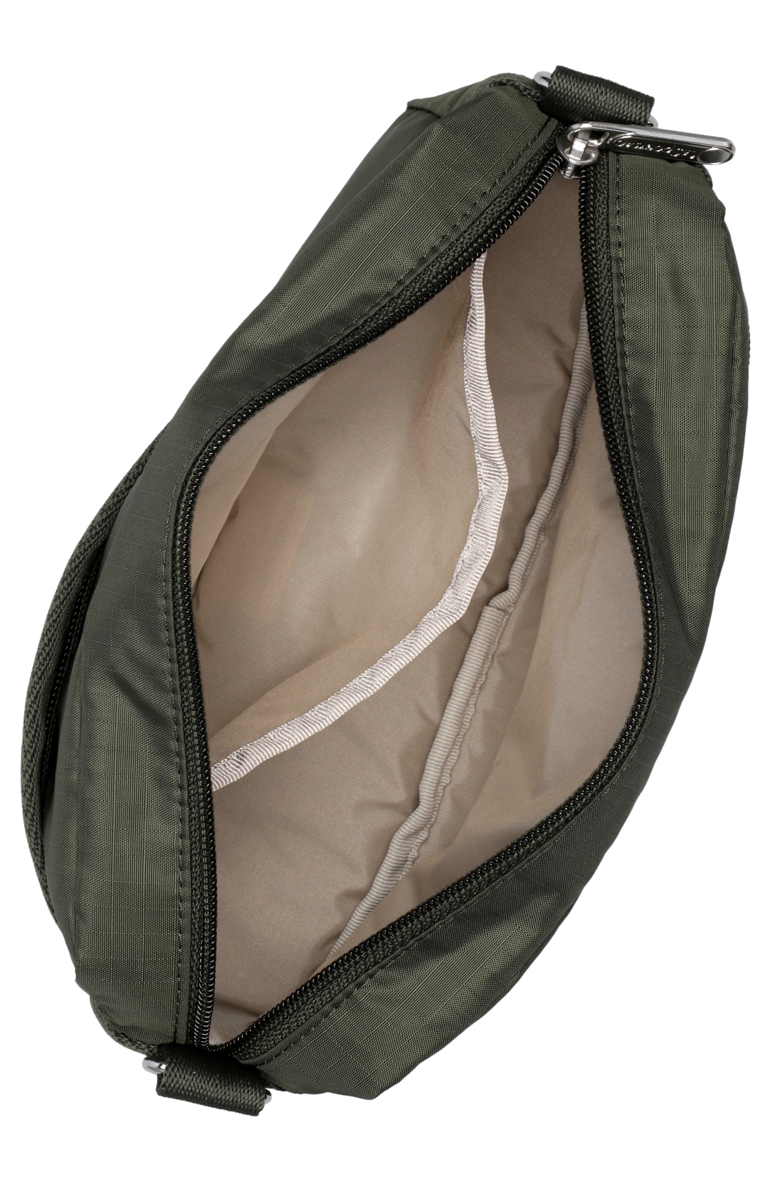 LeSportsac East/West Phone Crossbody Bag, Alternate, color, Dark Olive