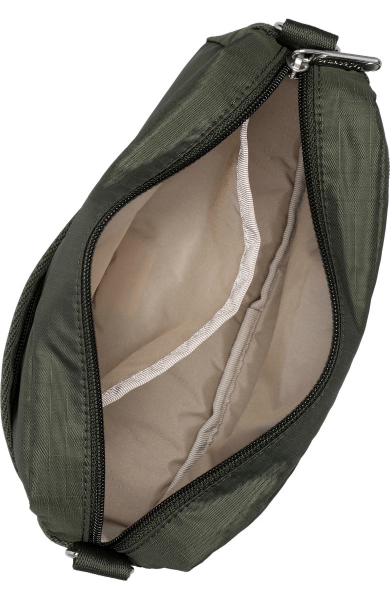 LeSportsac East/West Phone Crossbody Bag, Alternate, color, Dark Olive