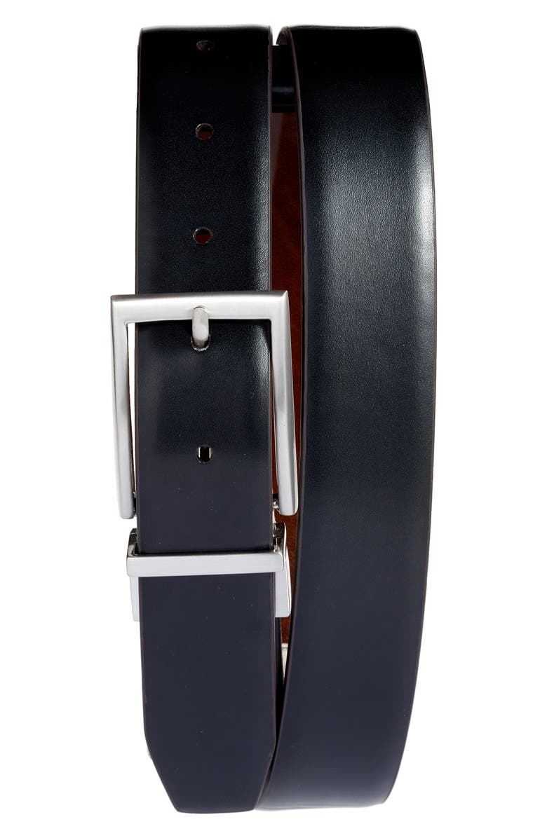 Nordstrom Reversible Leather Belt, Alternate, color, 