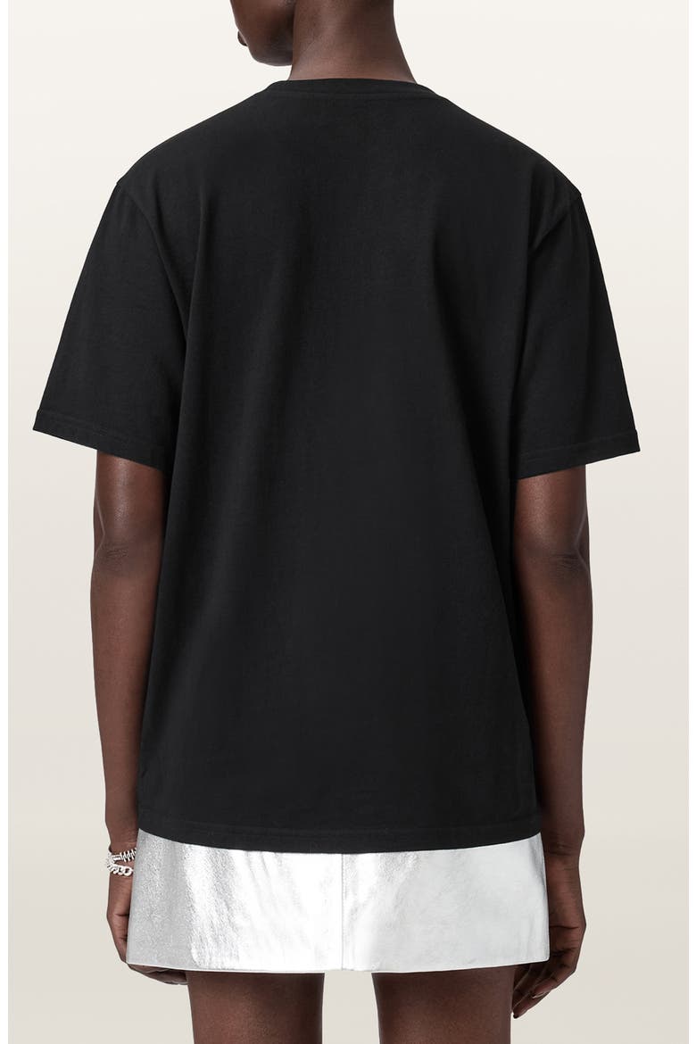 Zinc Boyfriend T-Shirt, Alternate, color, BLACK