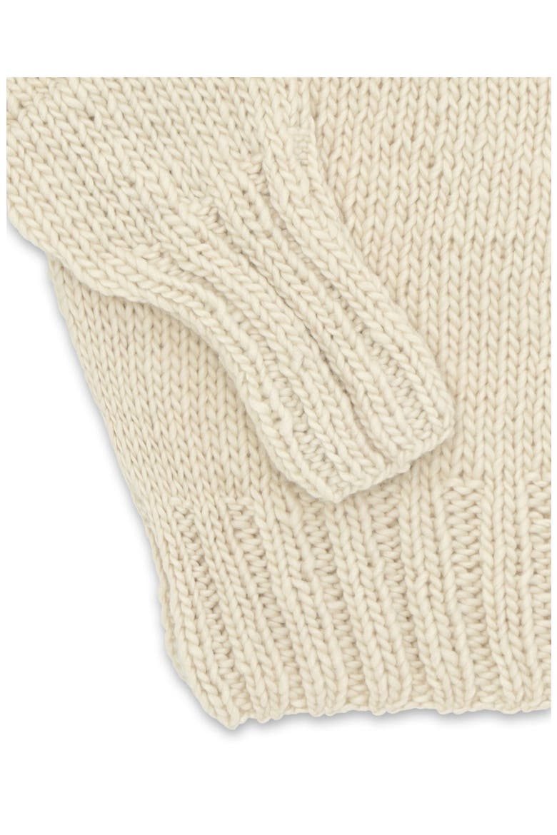 Merino Wool Turtleneck Pullover, Alternate, color, Ivory