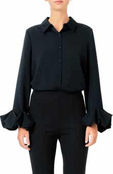 Endless Rose Bubble Cuff Shirt
