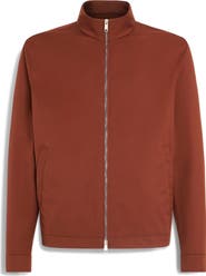 ZEGNA Stand Collar Jacket