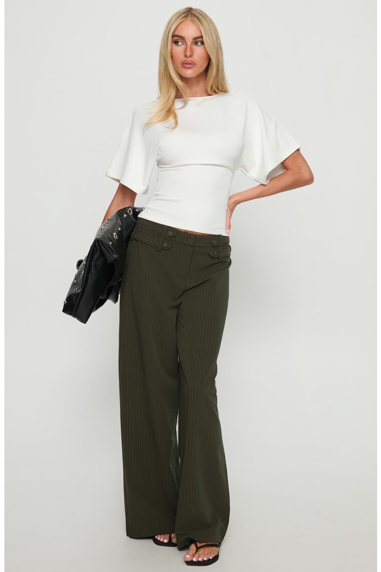 Jette Pinstripe Pants, Alternate, color, GREEN PINSTRIPE