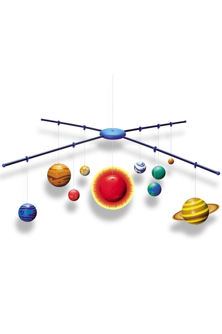 Solar System Model Making Kit 3D Planet Mobile, Alternate, color, Multicolored