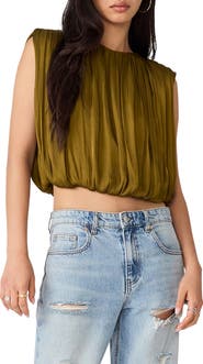Steve Madden Milana Sleeveless Blouson Top