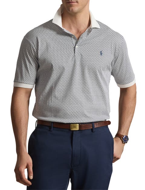 Big & Tall Soft Touch Mini Mallets Polo Shirt